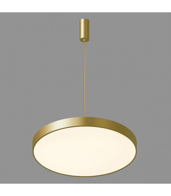 Moderna lampada a sospensione Orbital Golden sand