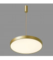 Modern hanging lamp Orbital Sablé gold