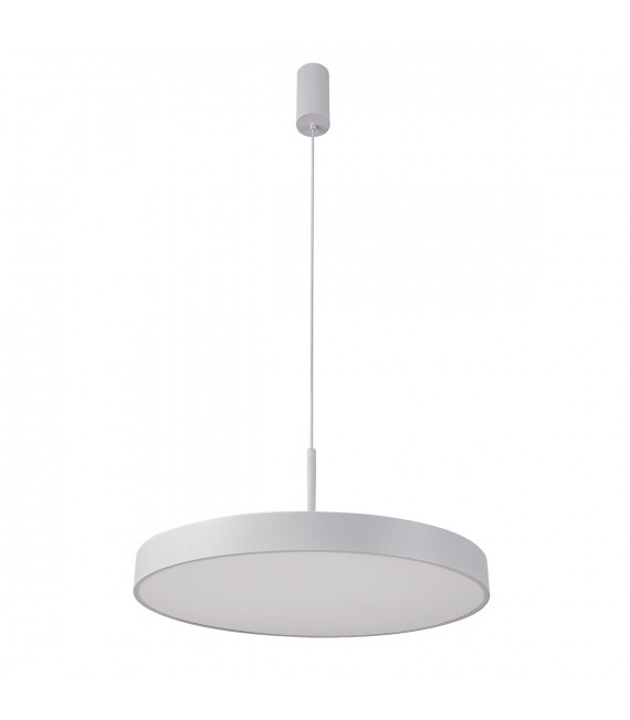 Suspension moderne Orbital Blanc sable