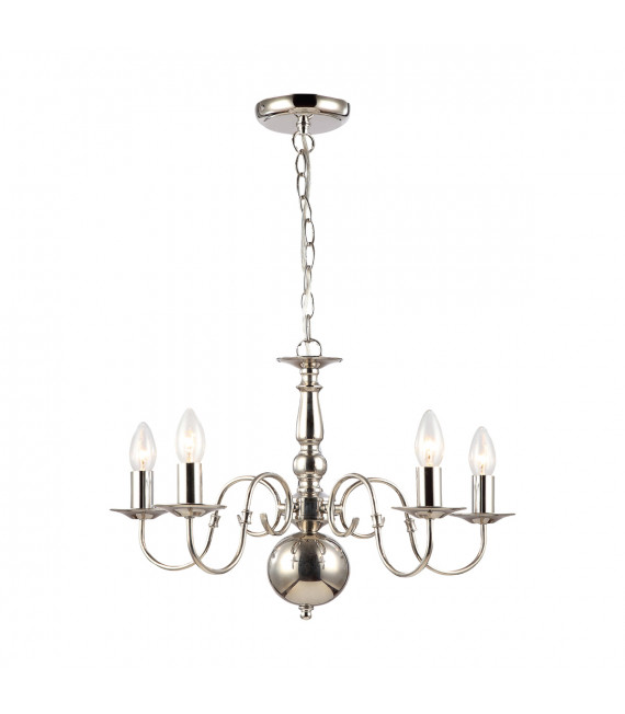 Klassischer Kronleuchter Marion Chrome