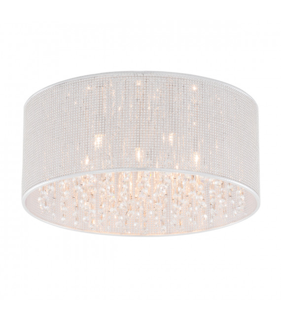 Lámpara colgante de cristal Quartz II Chrome