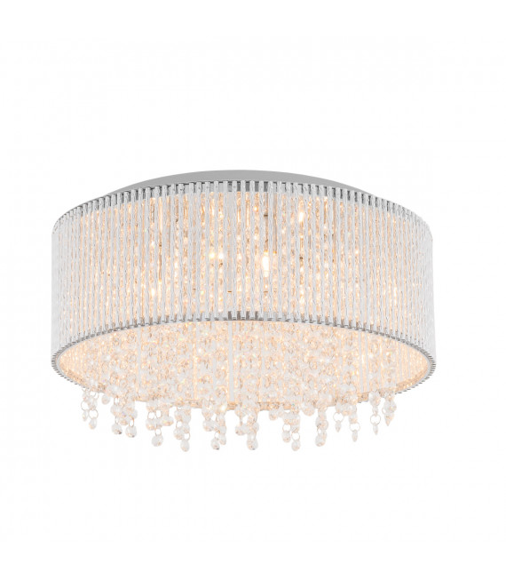 Suspension en cristal Anabella argent