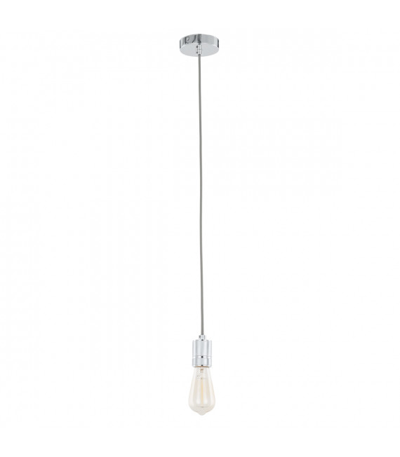 Douille suspendue moderne Casa Chrome