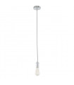 Douille suspendue moderne Atrium Chrome