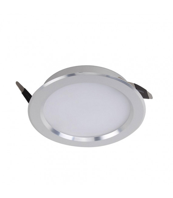 Plafonnier encastrable technique et moderne Bella argent
