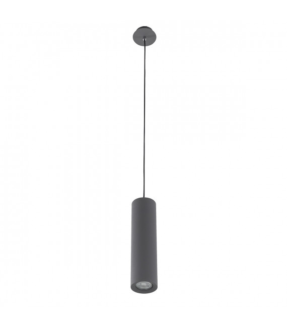 Lámpara colgante moderna Gris azabache
