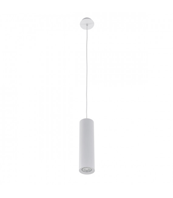 Modern pendant light Jet white