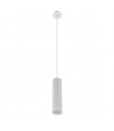 Modern pendant light Jet white