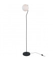 Lampadaire moderne Carimi Satin noir