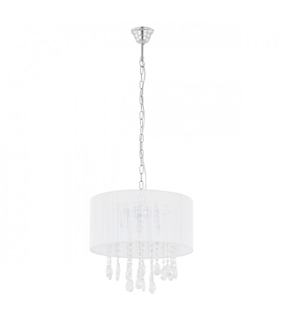 Lámpara colgante de cristal White Essence