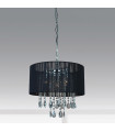 Essence Crystal Pendant Black