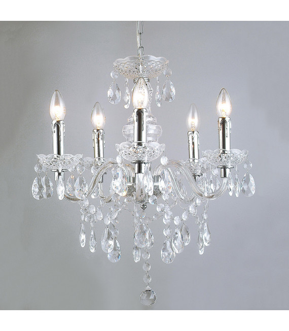Whiz Chrome Crystal Kronleuchter