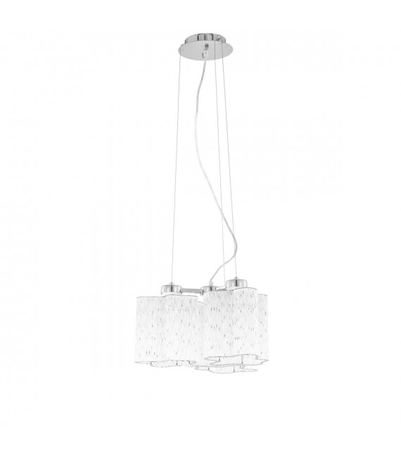 Lampada a sospensione classica Antonio Chrome