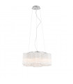 Suspension classique Antonio Chrome 6 ampoules