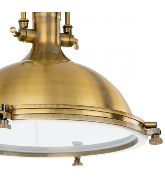 Colgante industrial y retro Madison Bronce antiguo