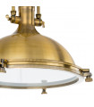 Industrial and retro pendant lamp Madison Antique bronze