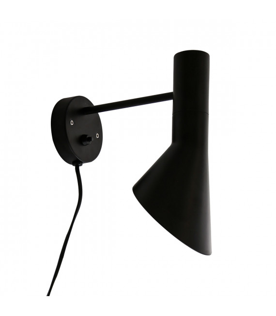 Lampada da parete moderna Volta Nera