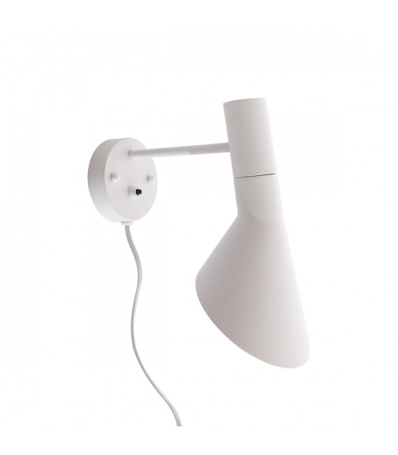 Modern wall lamp Volta white