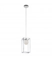 Industrial and retro suspension Daisy Chrome