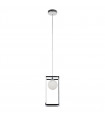 Industrial and retro suspension Daisy Chrome