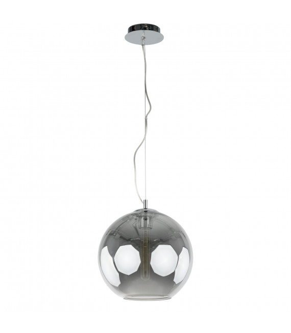 Industrie- und Retro-Pendelleuchte Spectre Chrome