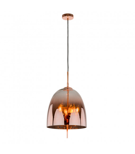 Suspension moderne Alan Cuivre