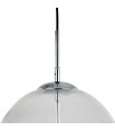 Suspension moderne Alan Chrome 4 ampoules