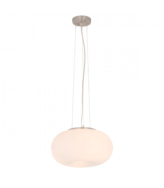 Moderne Pendelleuchte Ufo weiß