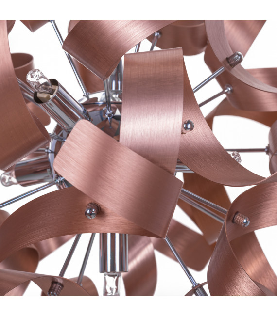 Moderne Pendelleuchte Carrick Copper