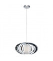 Suspension moderne Sabella Chrome 1 ampoule