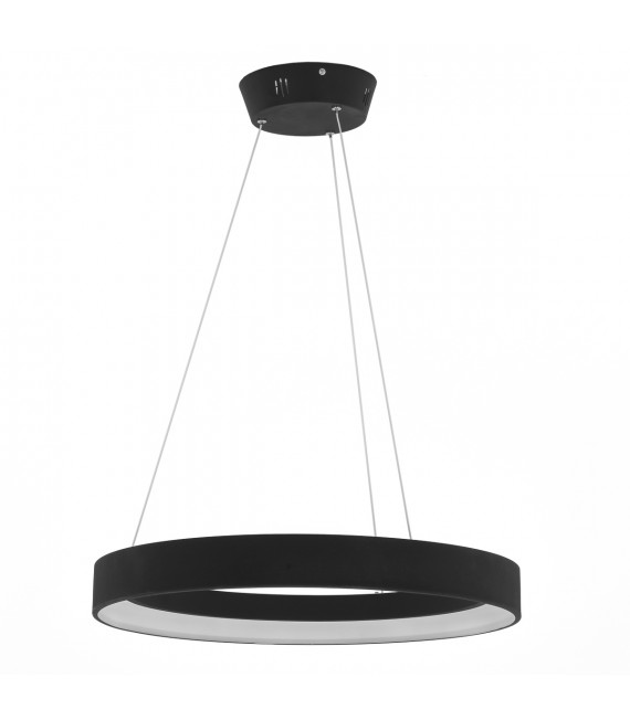 Technische und moderne Pendelleuchte Regallo Black