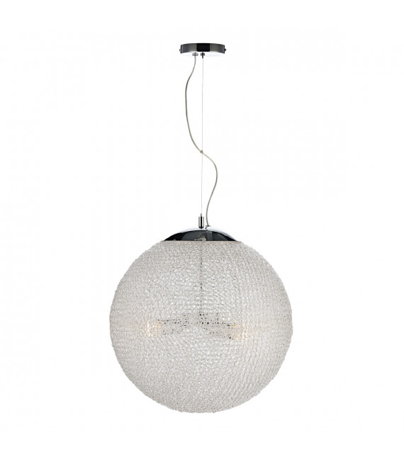 Sky Chrome 1-Light Modern Pendant