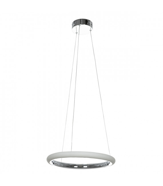 Moderne Pendelleuchte Saturn Chrome