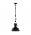 Industrial and retro suspension Maeva Black