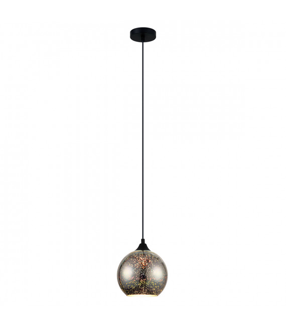 Moderne Pendelleuchte Andromeda 3D Schwarz, farbig