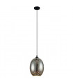 Modern suspension Andromeda 3D Black, colored in metal