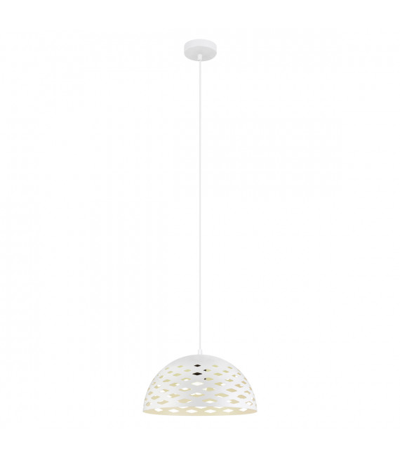 Suspension moderne Armand blanc
