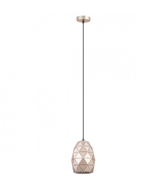 Modern Harley Champagne Gold 1-Light Pendant
