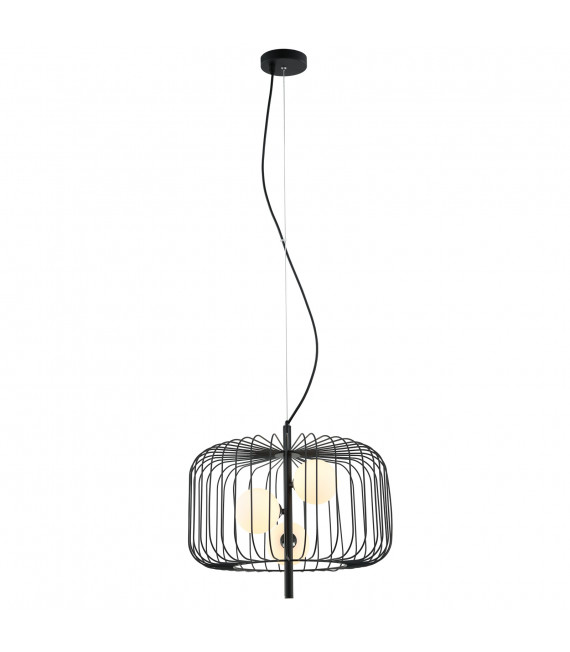 Moderna lampada a sospensione Daren Black