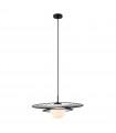 Suspension moderne Alison Noir