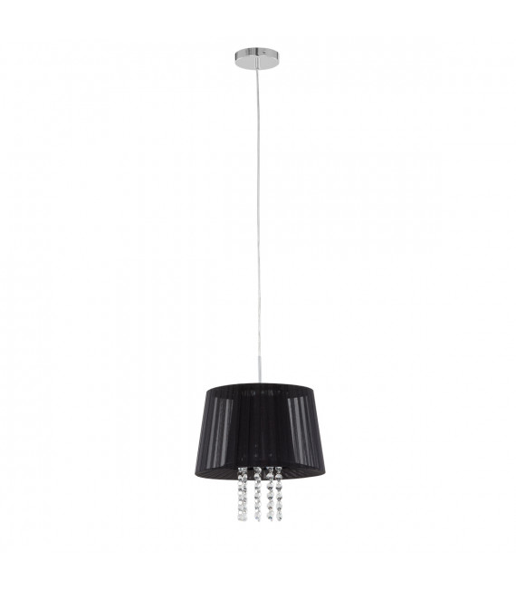Luisa Crystal Pendelleuchte Schwarz