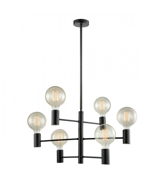 Moderne Pendelleuchte Veva Black