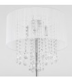 White Essence crystal floor lamp