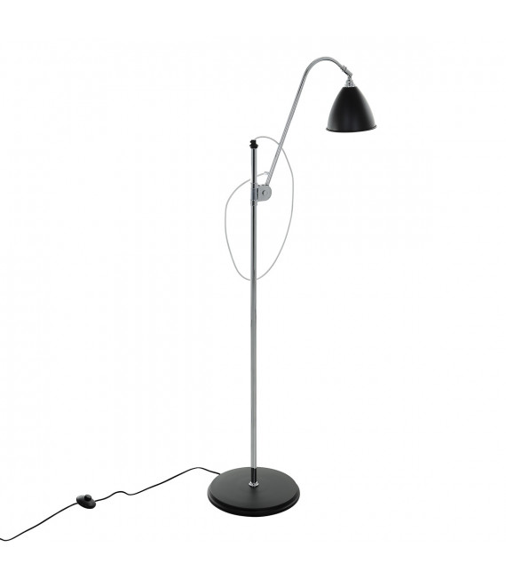 Lampadaire classique Evato Noir