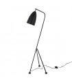 Industrial and retro floor lamp Levigne Black