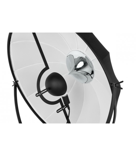 Lampadaire classique Calibri Noir