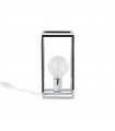 Industrial and retro desk lamp Sigalo Chrome