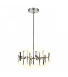 Modern Pendant Lamp Giovanna Satin Nickel