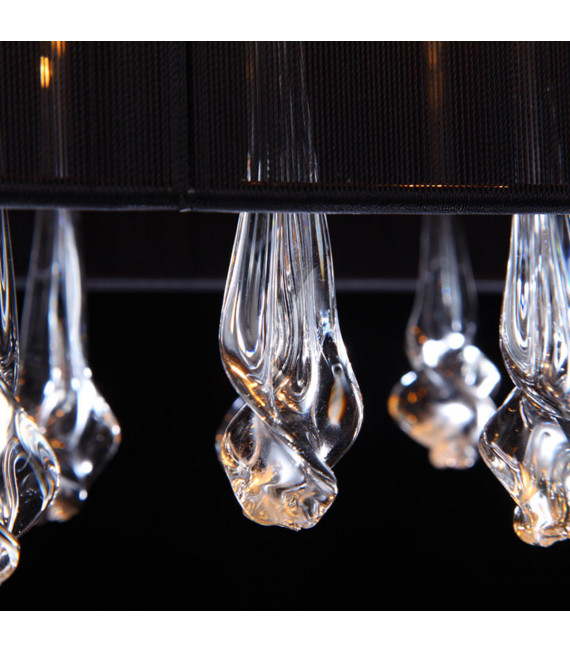Isla Noir crystal pendant lamp