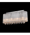 White crystal pendant light Isla